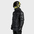 Ride Rich Concord Armoured GP Anorak Motorcycle Jacket - Black / Camo